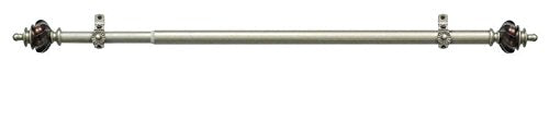 Park Avenue Collection Camino Decorative Rod & Finial Aspen 28-48