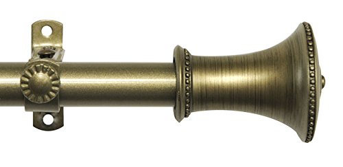 Park Avenue Collection Camino Decorative Rod & Finial Fairmont 28-48