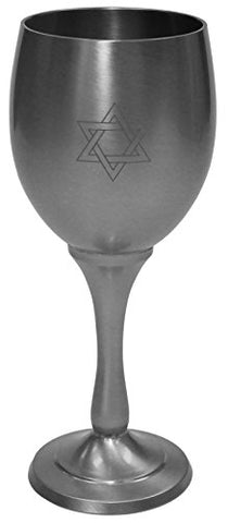 Kiddush Cup Pewter 5.5 inch H