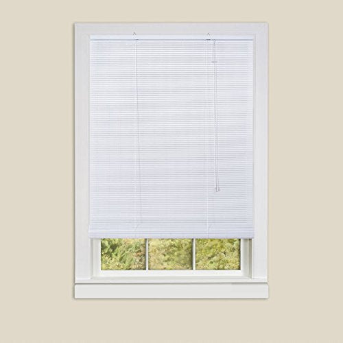 Park Avenue Collection Eclipse Vinyl Roll-Up Blind 36x72 - White