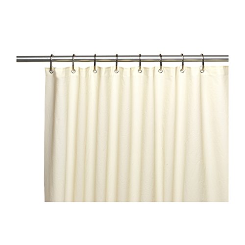 Park Avenue Deluxe Collection Park Avenue Deluxe Collection Shower Stall-Sized inch Clean Home inch Liner in Ivory