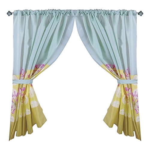 Park Avenue Deluxe Collection Park Avenue Deluxe Collection inch Serenity inch Fabric Window Curtain