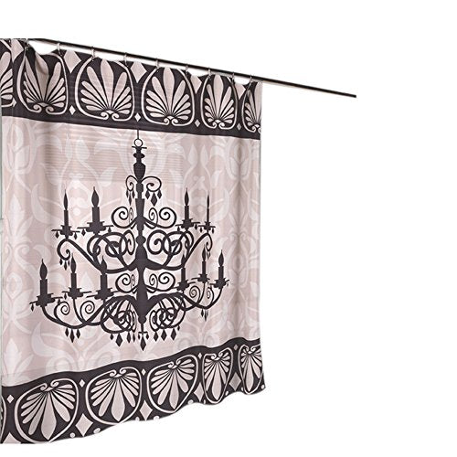 Park Avenue Deluxe Collection Park Avenue Deluxe Collection inch Luminere inch Fabric Shower Curtain
