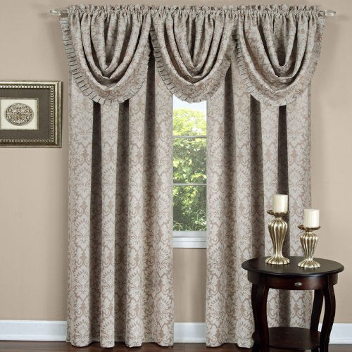 Ben&Jonah Collection Sutton Window Curtain Panel 52x63 - Tan