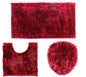 Ben & Jonah 3 Piece Marled Chenille Shag Bath Rug Set