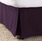 Simple Elegance 1500 Series Solid Bed Skirt with 14" Drop