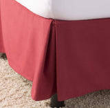 Simple Elegance 1500 Series Solid Bed Skirt with 14" Drop