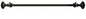 Park Avenue Collection Buono II Decorative Rod & Finial Othello Mocha 66-120