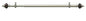 Park Avenue Collection Camino Decorative Rod & Finial Aspen 66-120