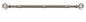Park Avenue Collection Platinum Rod & Finial Temmy 36-72