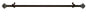 Park Avenue Collection Buono II Decorative Rod & Finial Jordan 48-86