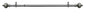 Park Avenue Collection Camino Decorative Rod & Finial Delta 28-48
