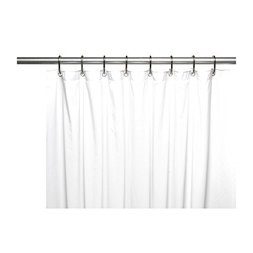 Park Avenue Deluxe Collection Park Avenue Deluxe Collection Extra Long (78'' x 72'') 5 Gauge Vinyl Liner w/ Metal Grommets in White