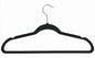 Park Avenue Collection Velvet Anti-Slip Hangers - Black