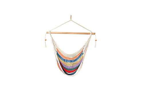 Patio Bliss Island Rope Chair - Multi Color - Multicolor
