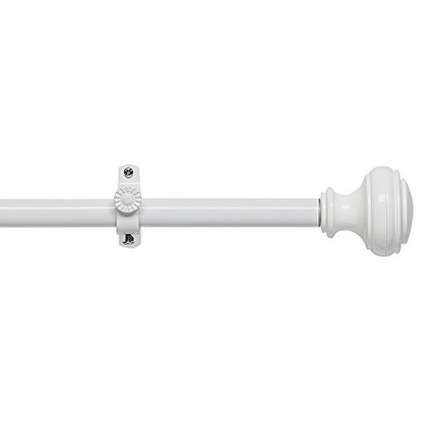 Ben&Jonah Collection Buono II Decorative Rod & Finial Bradford White 66-120