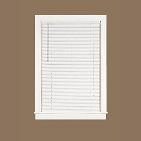 Ben&Jonah Collection Deluxe Sundown 1 inch  Room Darkening Mini Blind 36x64 - White