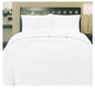 Cozy Home Down Alternative 8 Piece Embossed Comforter Set - White (Queen)