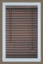 Park Avenue Collection Luna 2 inch  Vinyl Venetian Blind with 2 in. Valance 30x64 - Mahogany