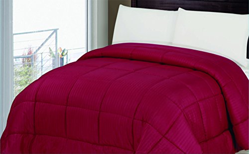 Ben&Jonah Designer Plush Queen (86 inch  x 86 inch ) 1 Piece Embossed Comforter - Chocolate