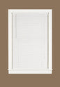 Midnight Collection Set of 4 1-Inch Room Darkening White Mini Blinds (27 inch  x 64 inch )