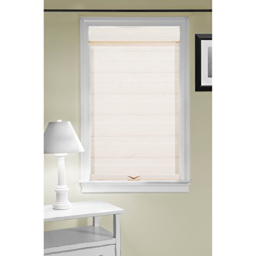 Ben&Jonah Collection Cordless Celestial Sheer Double Layered Shade 23x72 - Linen