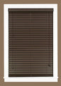 Park Avenue Collection Madera Falsa 2 inch  Faux Wood Plantation Blind 36x64 - Mahogany