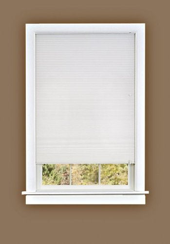 Park Avenue Collection Honeycomb Cellular Pleated Shade 30x64 - White