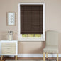 Park Avenue Collection Cordless Madera Falsa 2 inch  Faux Wood Plantation Blind 23x64 - Mahogany