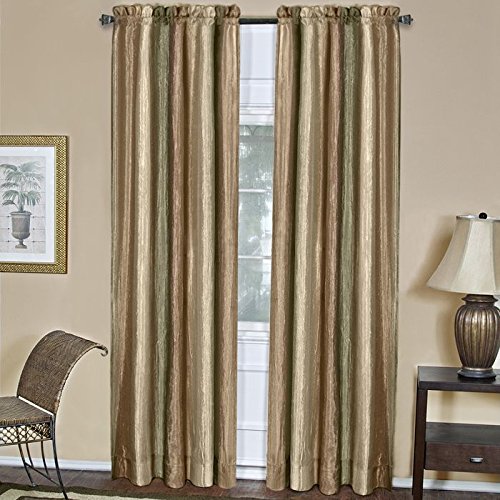 Ben&Jonah Collection Ombre Window Curtain Panel 50x63 - Earth