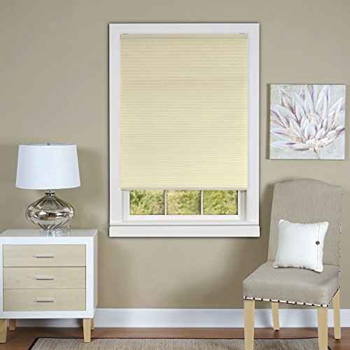 Ben&Jonah Collection Cordless Honeycomb Cellular Pleated Shade 33x64 - Alabaster