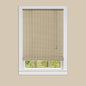 Sweet Roll Collection Set of 2 Desert / Almond Vinyl Roll-Up Blinds (30 inch  x 72 inch )