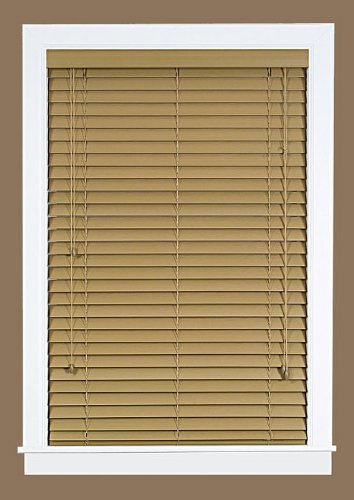 Park Avenue Collection Madera Falsa 2 inch  Faux Wood Plantation Blind 45x64 - Maple