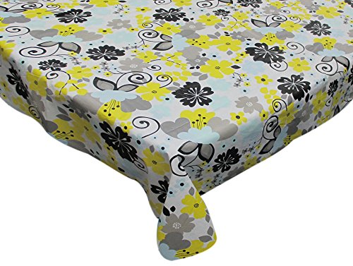 Park Avenue Deluxe Collection Park Avenue Deluxe Collection  inch Retro Garden inch  52 inch  x 70 inch  Vinyl Flannel Backed Tablecloth