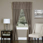 Ben&Jonah Collection Trellis - 5 Piece Window Curtain Set - 55x84 - Toffee