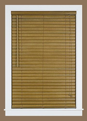Park Avenue Collection Luna 2 inch  Vinyl Venetian Blind with 2 in. Valance 29x64 - Woodtone