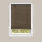 Park Avenue Collection Ashland Vinyl Roll-Up Blind 48x72 - Cocoa/Almond