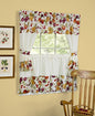 Fruit Explosion Kitchen Curtain Cottage Set (58 inch  x 24 inch )