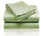 Cozy Home 1800 Series Embossed Striped 4-Piece Sheet Set King - Sage