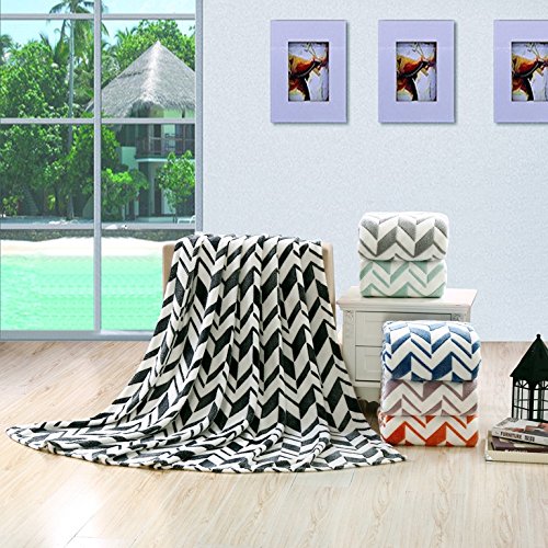 Tribal Arrows Microplush Blanket - Purple (King)