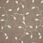 Ben&Jonah Collection Chloe Rod Pocket Window Curtain Panel - 50x63 - Taupe