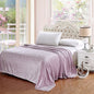 Ben&Jonah Designer Plush Twin Pinestripe Warm Blanket -Lavender