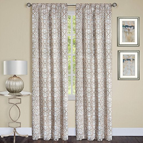 Ben&Jonah Collection Madison Window Curtain Panel - 54x84 - Taupe