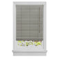 Traditional Elegance Cordless Madera Falsa 2" Faux Wood Plantation Blind 48x64 - Grey