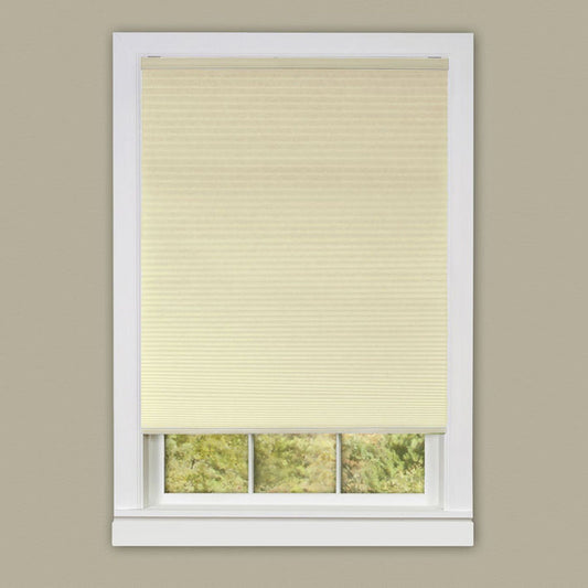 Traditional Elegance Cordless Honeycomb Cellular Pleated Shade 36x64 - Alabaster