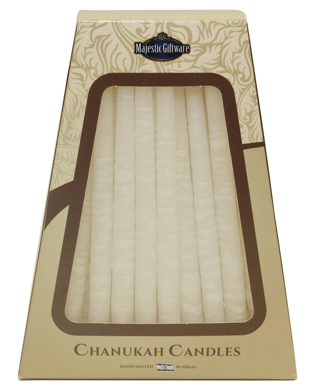 Ben&Jonah Safed Chanukah Candles - 45 Pack - 6" tall