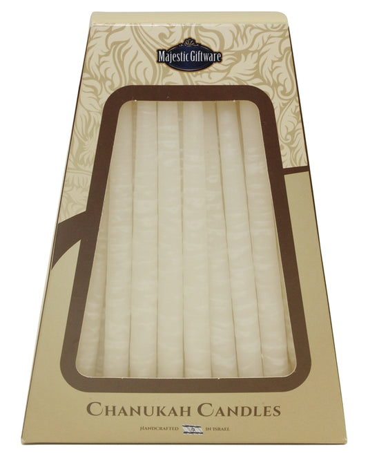 Ben&Jonah Safed Chanukah Candles - 45 Pack - 6" tall
