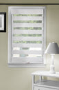 Traditional Elegance Cordless Sublime Sheer Double Layered  Shade 32x72 - Linen