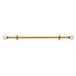 Traditional Elegance Decorative Rod & Finial Eva 28-48