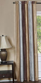 Traditional Elegance Ombre Window Curtain Panel 50x84 - Chocolate
